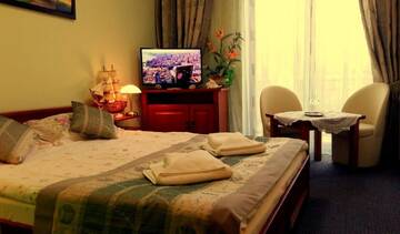 Фото номера Небольшой двухместный номер с 1 кроватью Отель Hotel Spinaker г. Леба 4