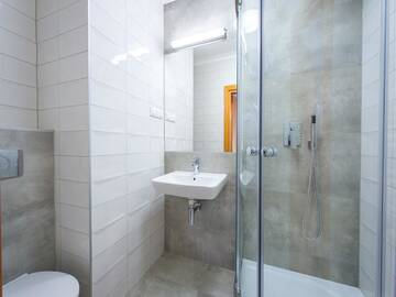 Фото номера Двухместный номер с 1 кроватью Проживание в семье HL Łebski Rooms &amp; Apartments Pokoje z Kuchniami г. Леба 8