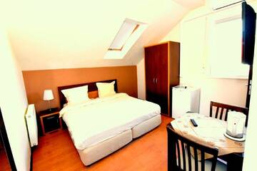 Фото номера Двухместный номер с 1 кроватью Проживание в семье Holiday Łeba г. Леба 8
