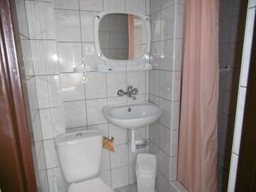 Фото номера Двухместный номер с 2 отдельными кроватями и ванной комнатой Проживание в семье Pokoje u Elżbiety г. Леба 22