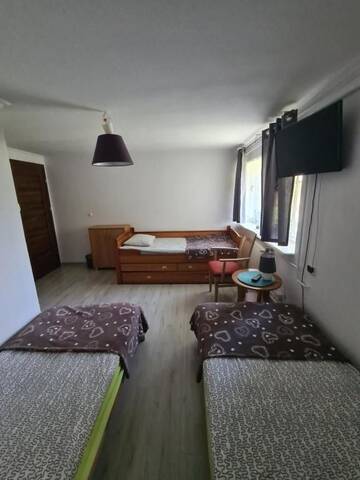Фото номера Четырехместный номер с ванной комнатой Проживание в семье Villa Optimum г. Леба 6