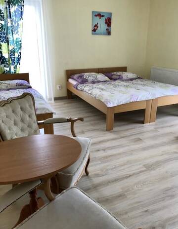 Фото номера Трехместный номер с балконом Проживание в семье Villa Marzenie г. Леба 2