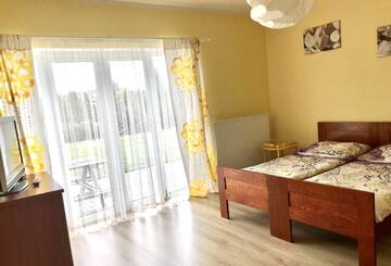 Фото номера Трехместный номер с террасой Проживание в семье Villa Marzenie г. Леба 3