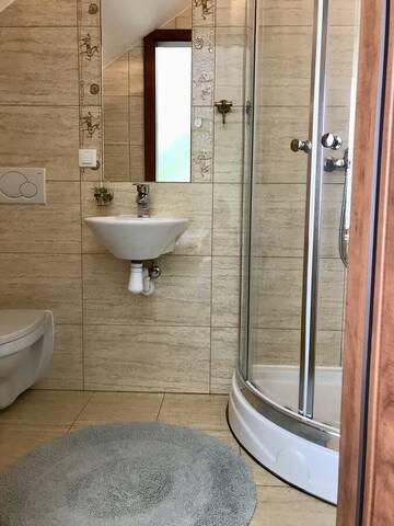 Фото номера Двухместный номер с 1 кроватью и балконом Проживание в семье Villa Marzenie г. Леба 3