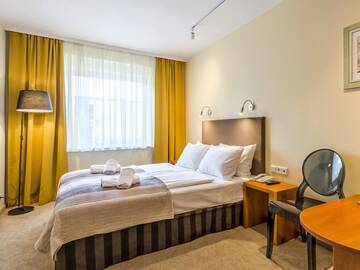 Фото номера Стандартный номер Отели типа «постель и завтрак» Villa Verdi Pleasure &amp; Spa г. Леба 2